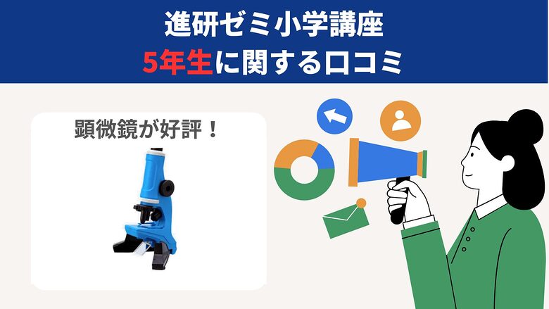 進研ゼミ小学講座5年生を受講した人の口コミ。